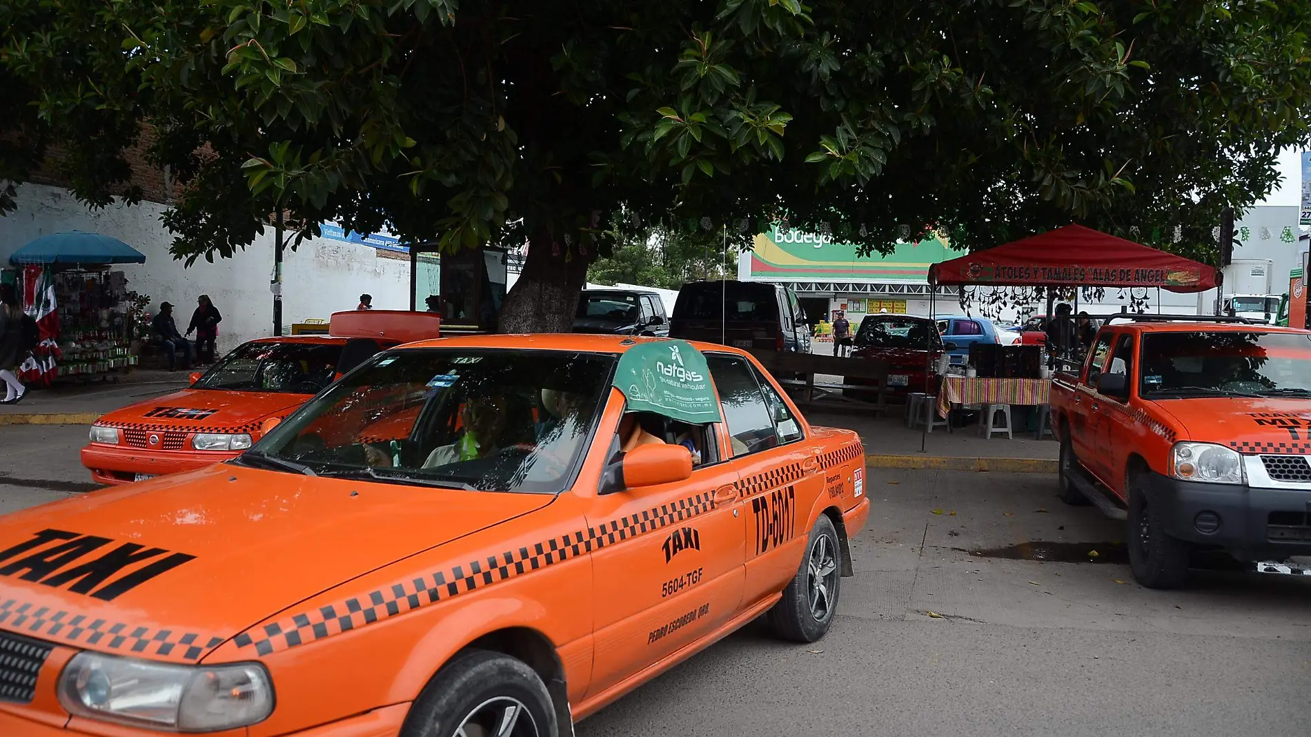 Taxistas de Pedro Escobedo recibieron capacitación.  Foto César Ortiz.